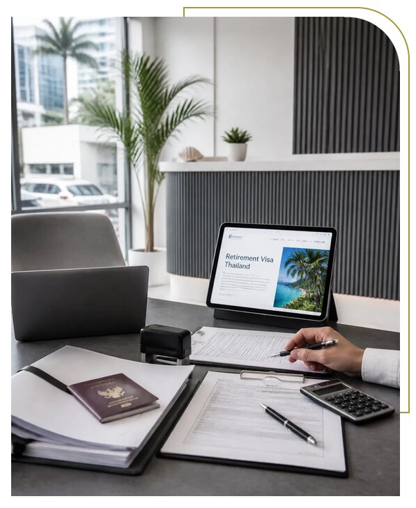 Оформление пенсионной визы на Пхукете от 27133 р. | коПхукет-Шхт